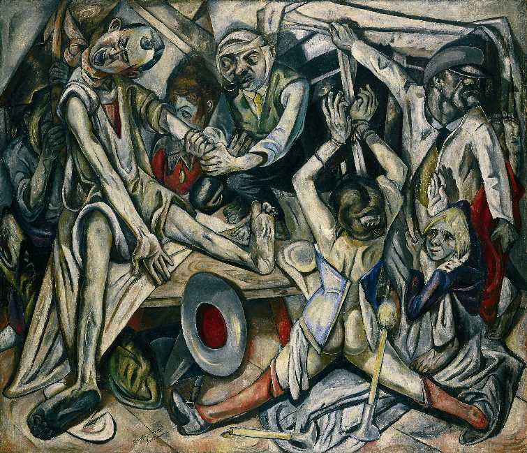 Max Beckmann, La Nuit (1918-1919)