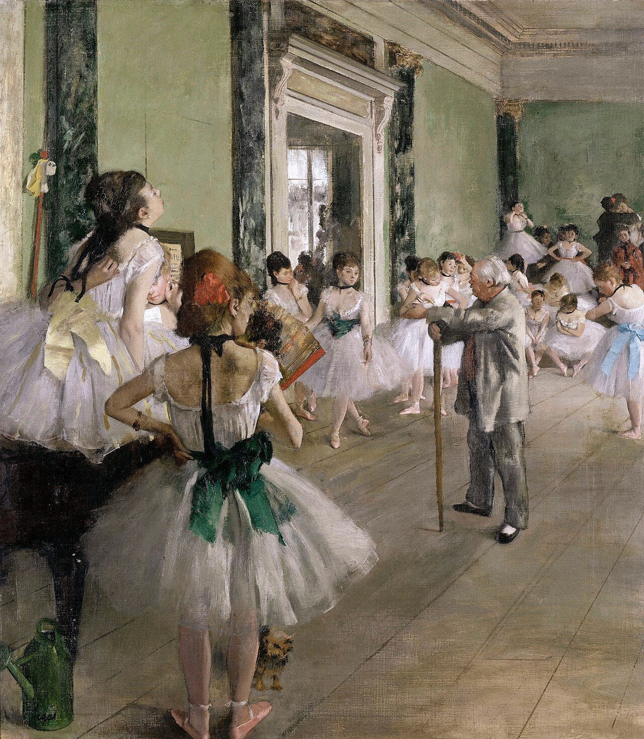 Edgar Degas, La Classe de danse (vers 1874)