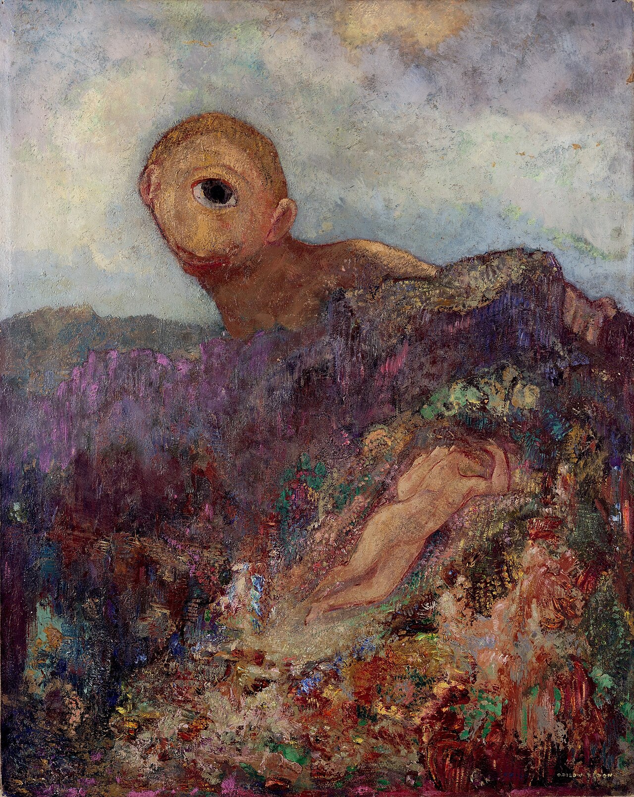 Odilon Redon, Le Cyclope (vers 1914)