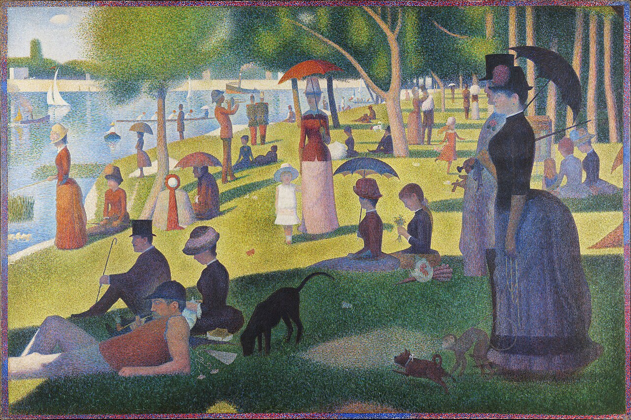 Georges Seurat, Un dimanche à la Grande Jatte (1884-1886)